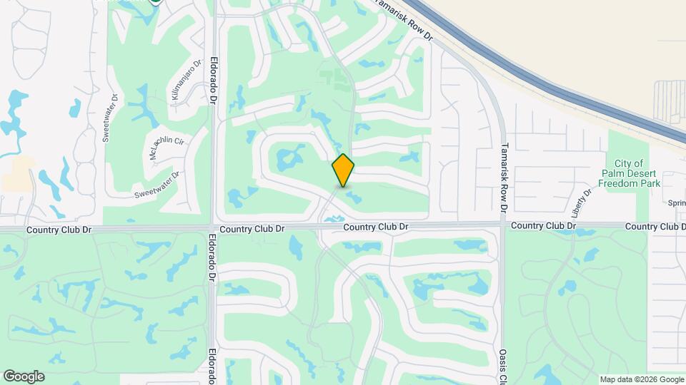 Palm Valley Country Club Map and Location Details