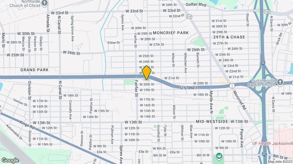 1717 W. 20th St. Apt. 1 Mapa y Detalles de la Ubicación