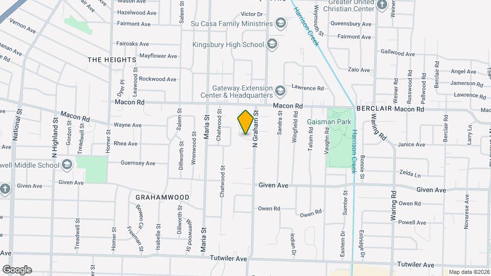 3962 Grahamdale Cir Map and Location Details