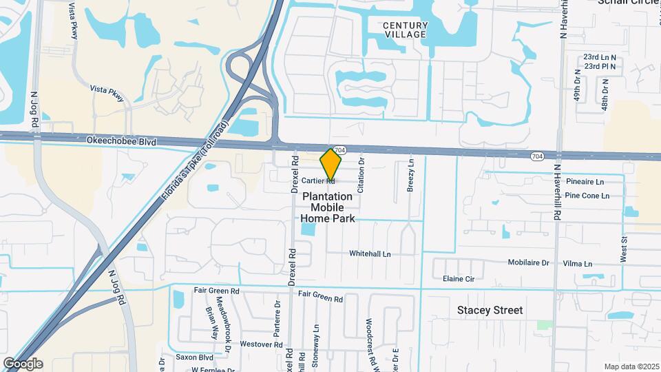 5864 Cartier Rd Map and Location Details