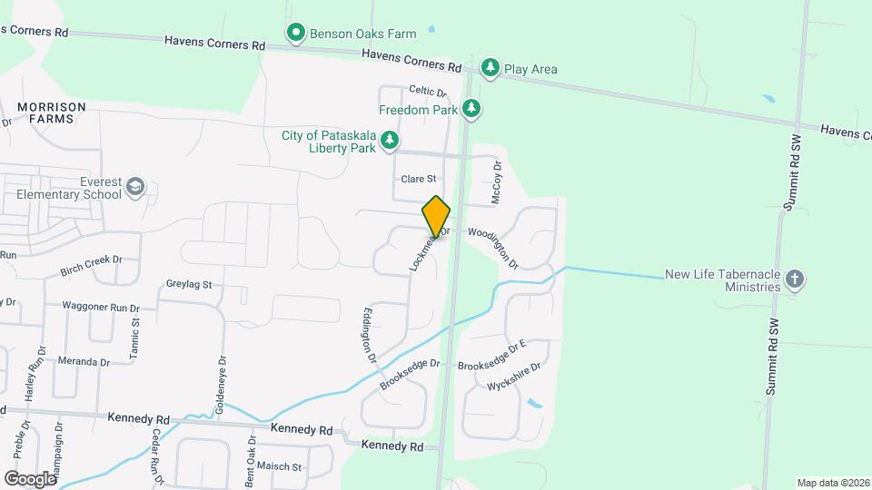 494 Lockmead Dr Mapa y Detalles de la Ubicación