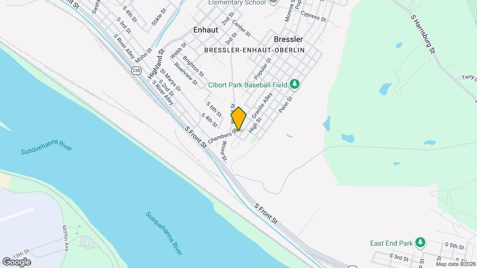 23 Hickory St Map and Location Details