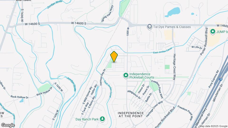 14893 S Thunder Horse Ln Map and Location Details