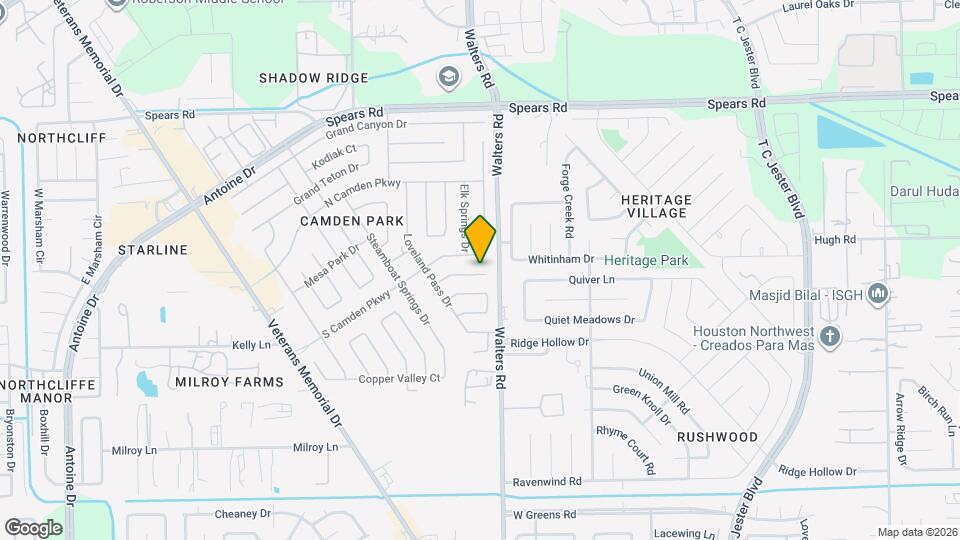 2743 Flintrock Cir Map and Location Details