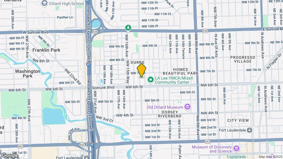 624 NW 15th Ave Map and Location Details
