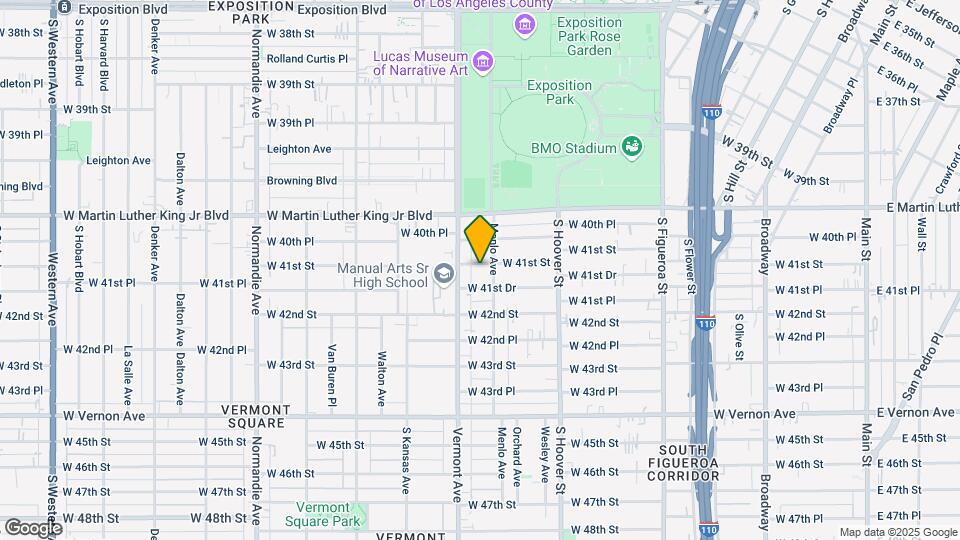914 W 41st St Map and Location Details