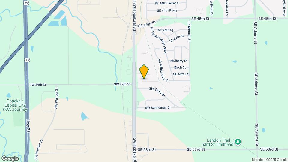 4842 SW Topeka Blvd Map and Location Details