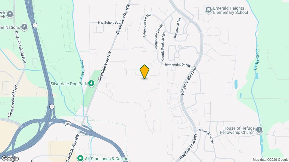 2168 NW Rustling Fir Ln Map and Location Details