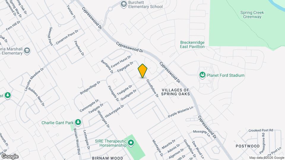 5026 Tealgate Dr Mapa y Detalles de la Ubicación