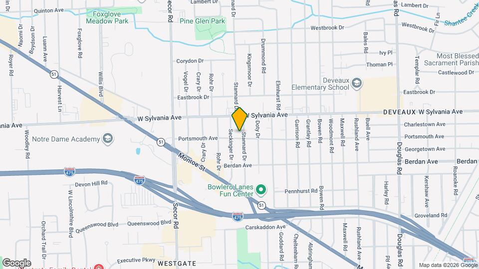 3909 Stannard Dr Map and Location Details