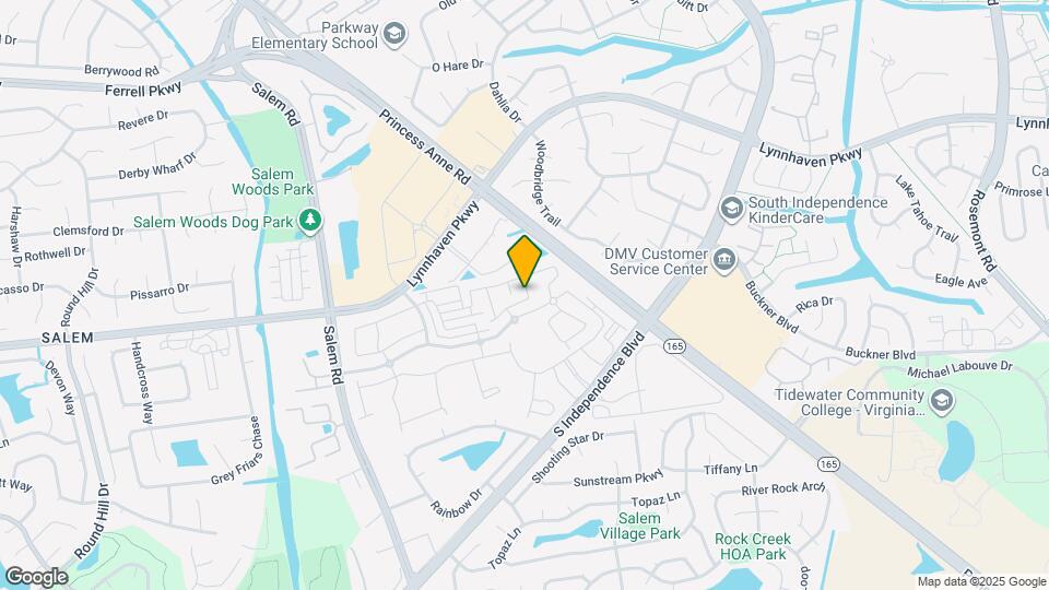 1685 Halesworth Ln Map and Location Details