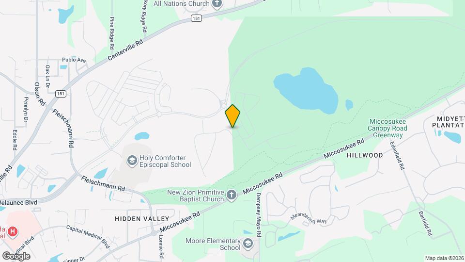 3611 Meadow Vista Ln. Map and Location Details