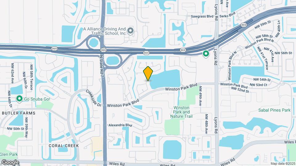 5250 NW 53rd Ave Map and Location Details