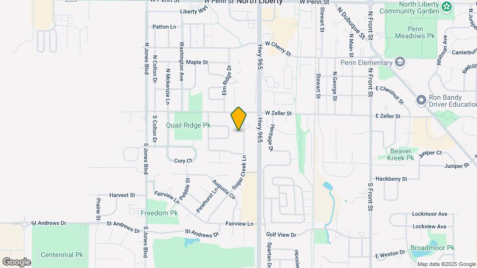 115 Sugar Creek Ln Map and Location Details