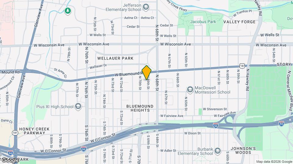 403 N 69th St Map and Location Details