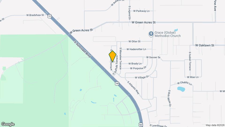 5323 S Knobhill Terrace Map and Location Details