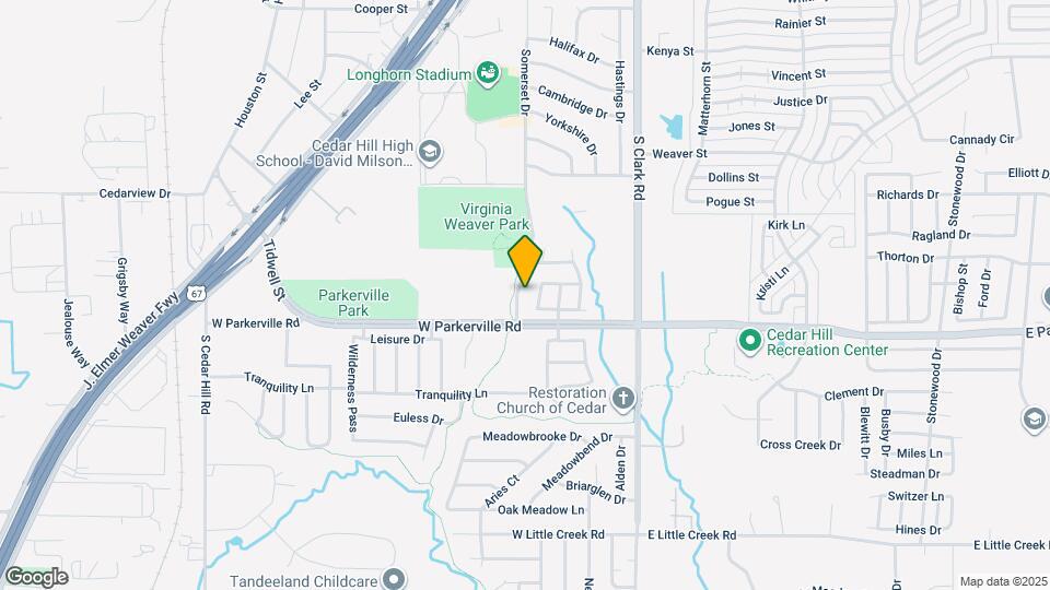 721 Somerset Dr Map and Location Details