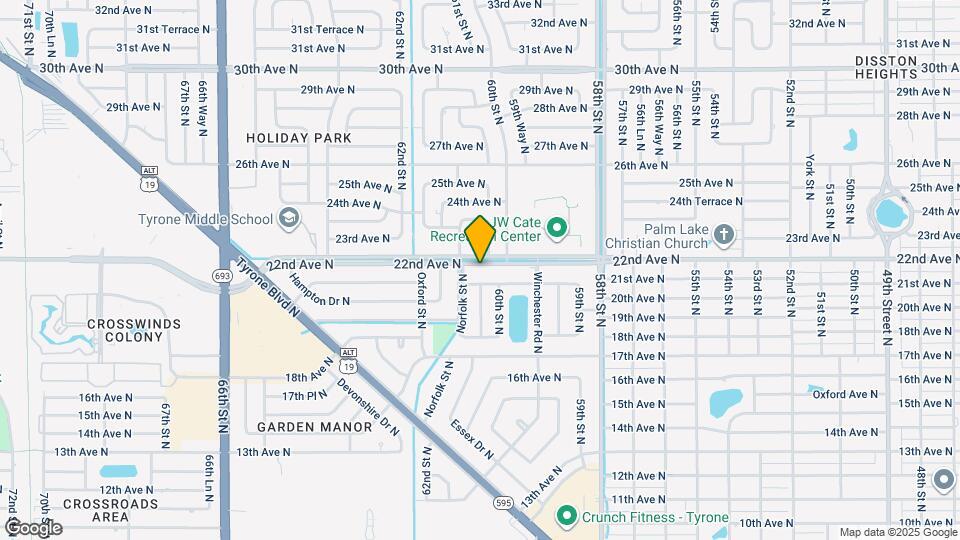 6080 22nd Ave N Map and Location Details