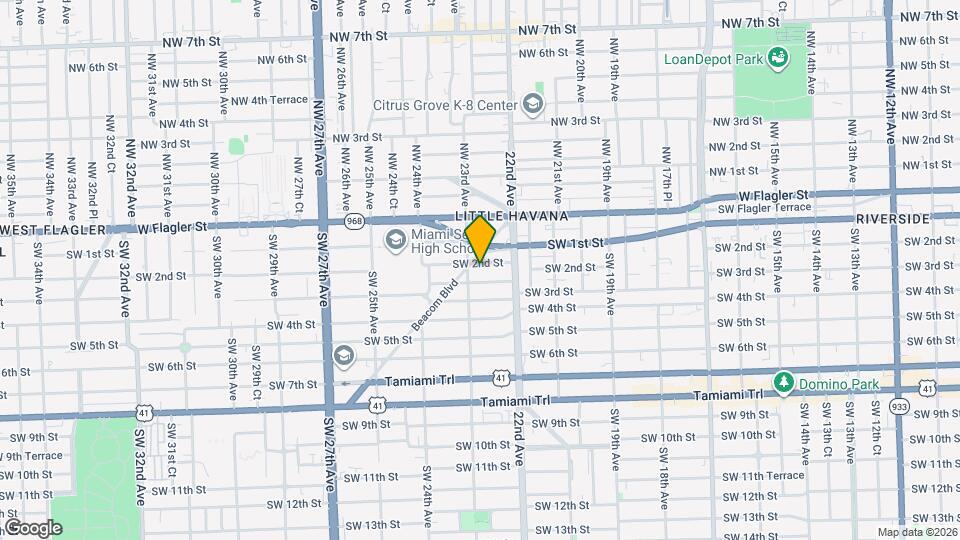 2276 SW 2nd St Map and Location Details