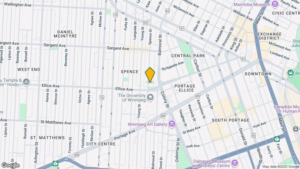 Franklin Apartments Map and Location Details