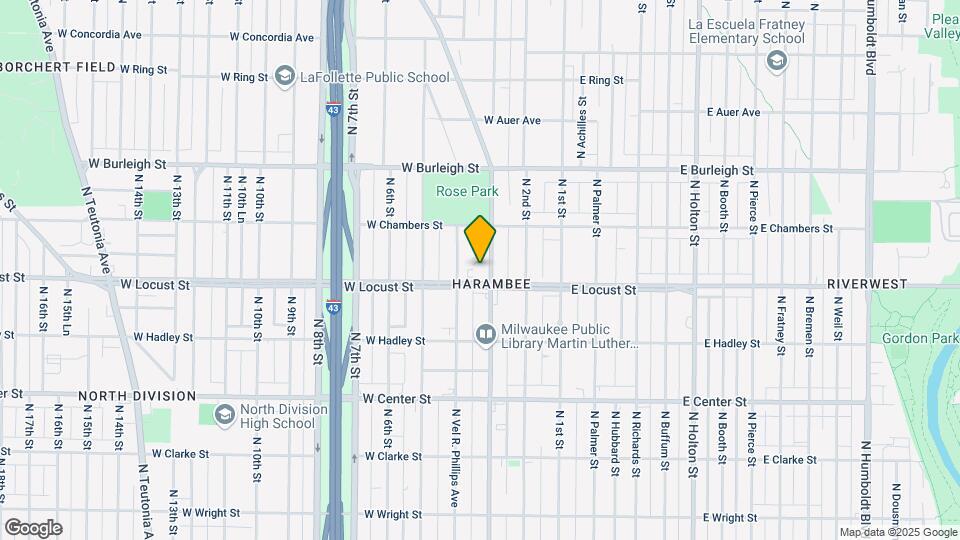 MLK Library Apartments Map and Location Details