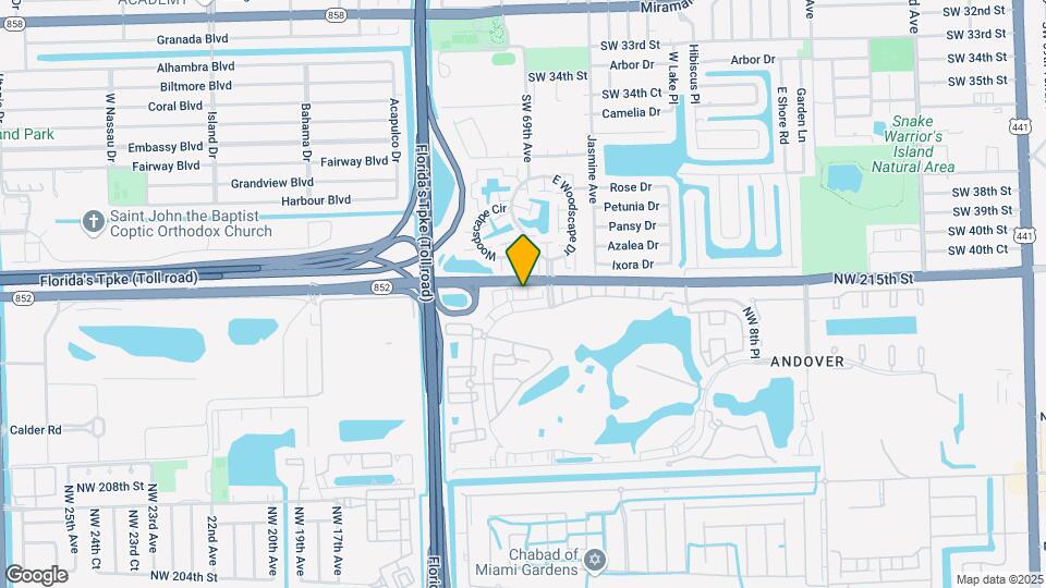 21424 NW 13th Ave Map and Location Details