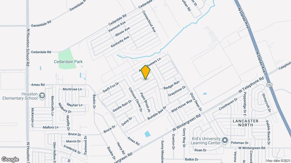 1229 Spring Water Dr Map and Location Details