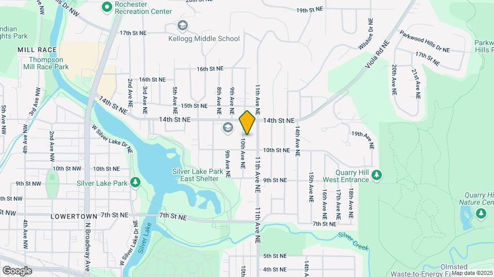 1102 10th Ave NE-Unit -1102 Map and Location Details