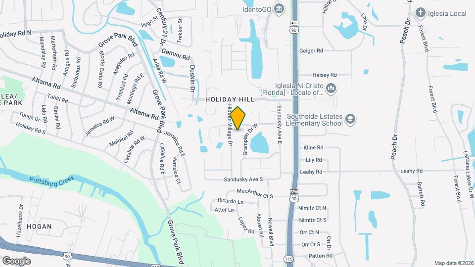 8913 Erin Ct Map and Location Details