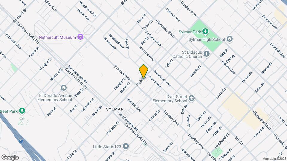 14778 Polk St Mapa y Detalles de la Ubicación