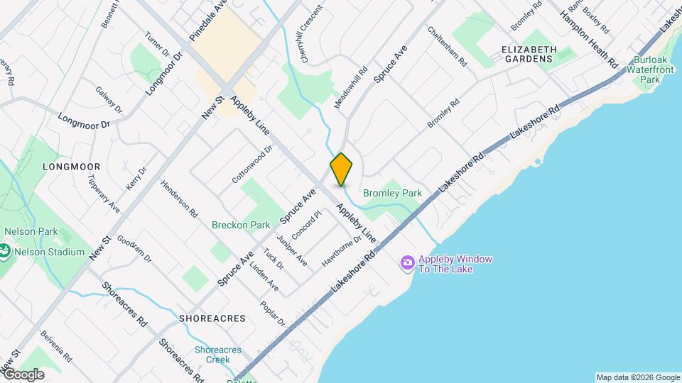 243 Appleby Line Map and Location Details