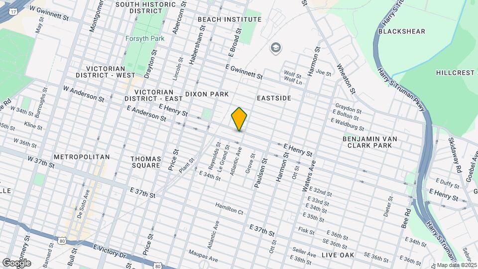 657 E Henry St Map and Location Details