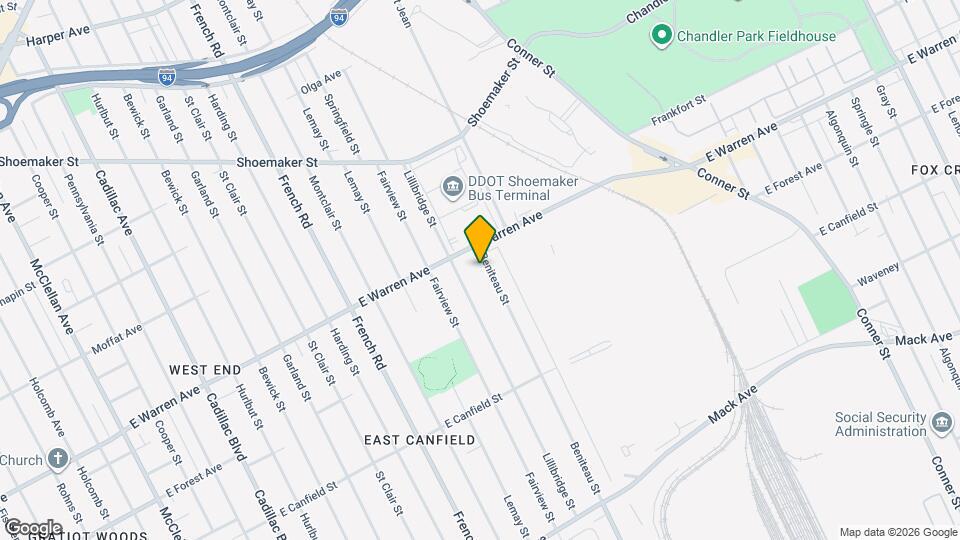 4667 Beniteau St Map and Location Details