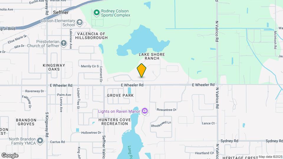 1122 Lake Shore Ranch Dr Map and Location Details