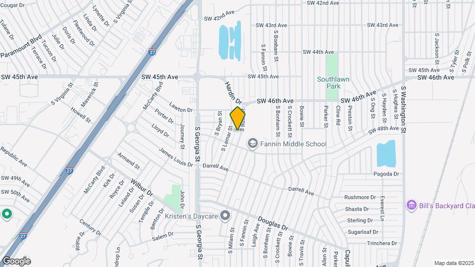 4620 S Rusk St Map and Location Details