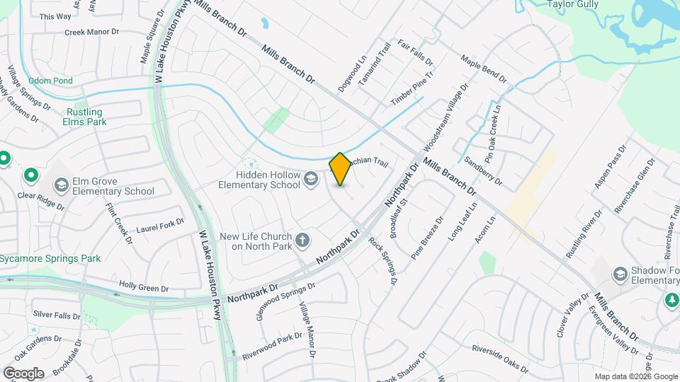 5003 Maple Brook Ln Map and Location Details