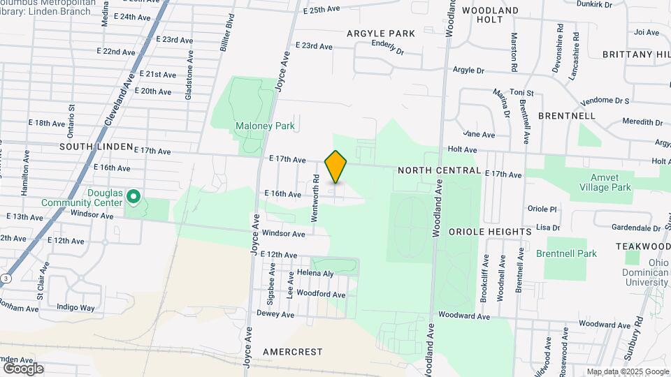 1518 Delbert Rd Map and Location Details