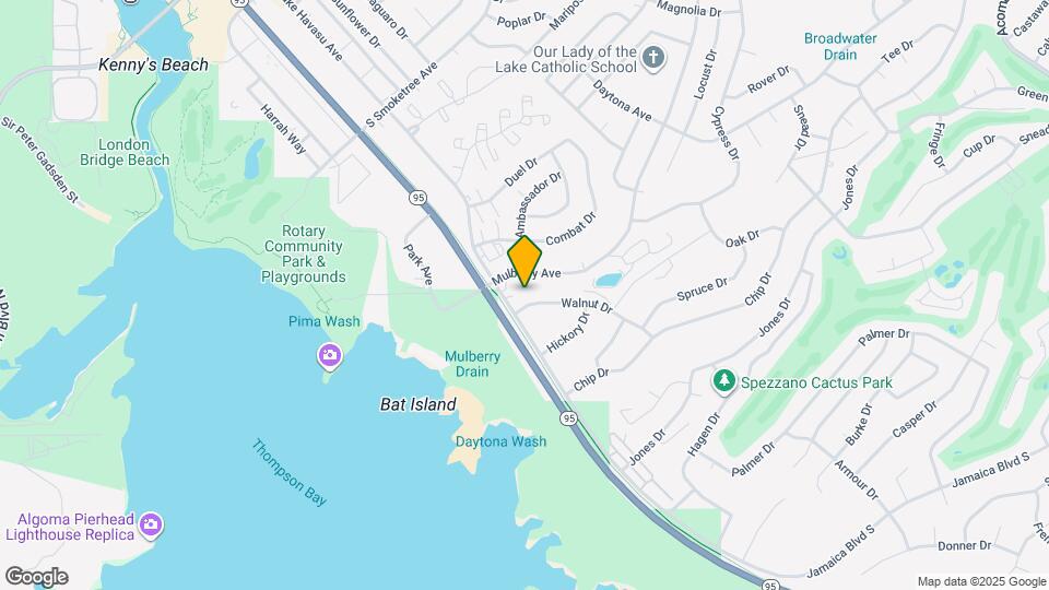 500 Lake Havasu Ave Map and Location Details