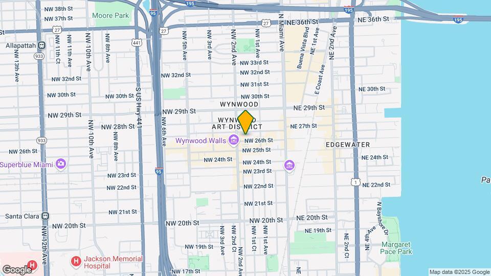 163 NW 26th St, Unit A1 Mapa y Detalles de la Ubicación