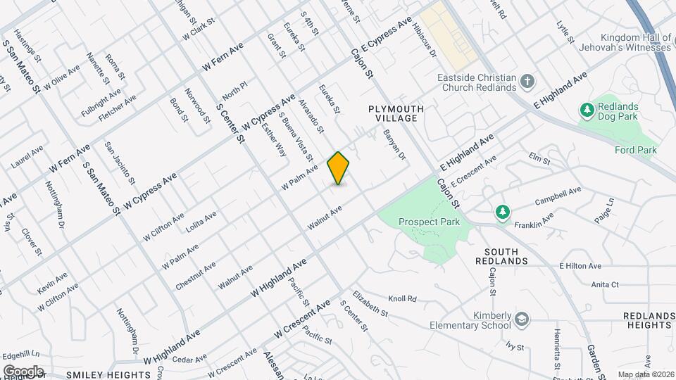 431 Chestnut Ave Map and Location Details