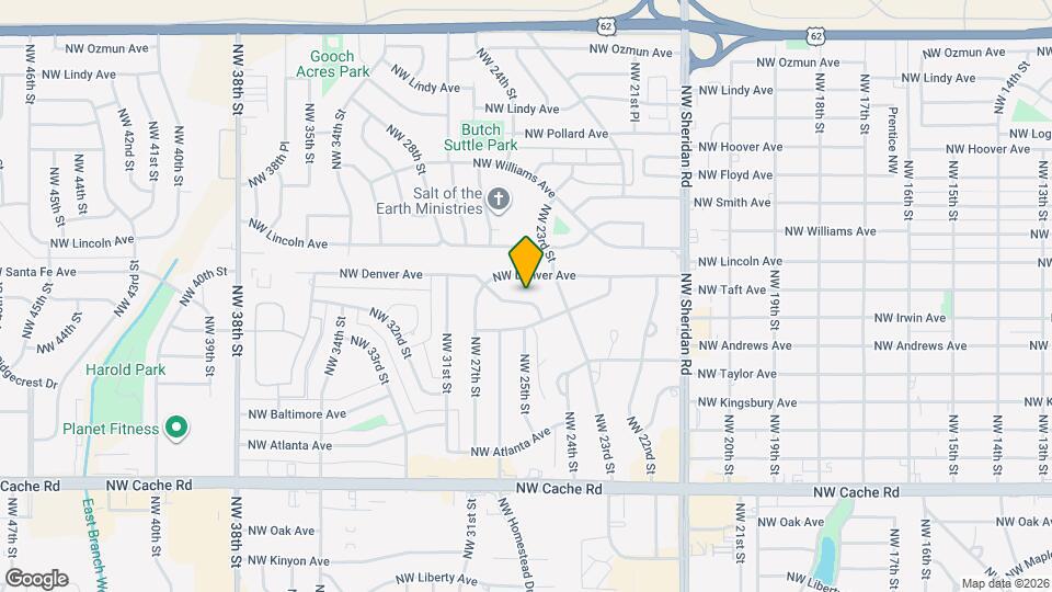 2017 NW 24th St Map and Location Details