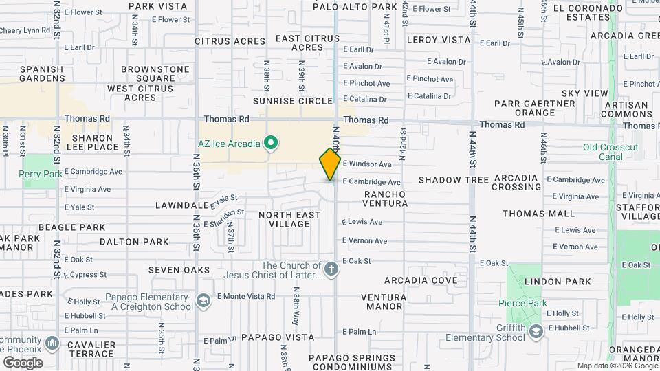 2558 N 40th St Map and Location Details