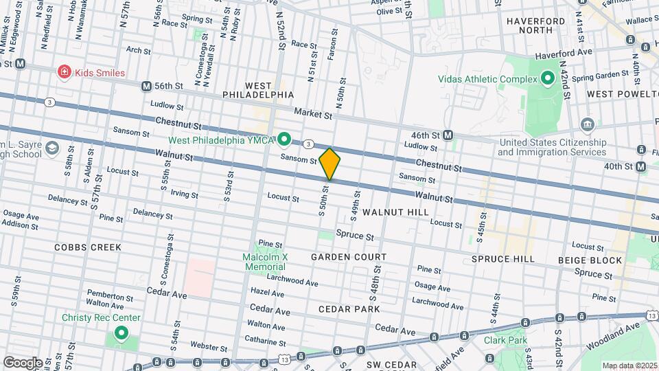 4948 Walnut St Map and Location Details