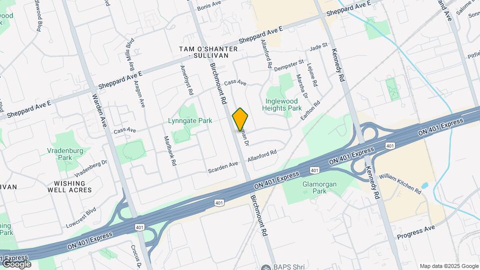 50 Araman Dr Map and Location Details