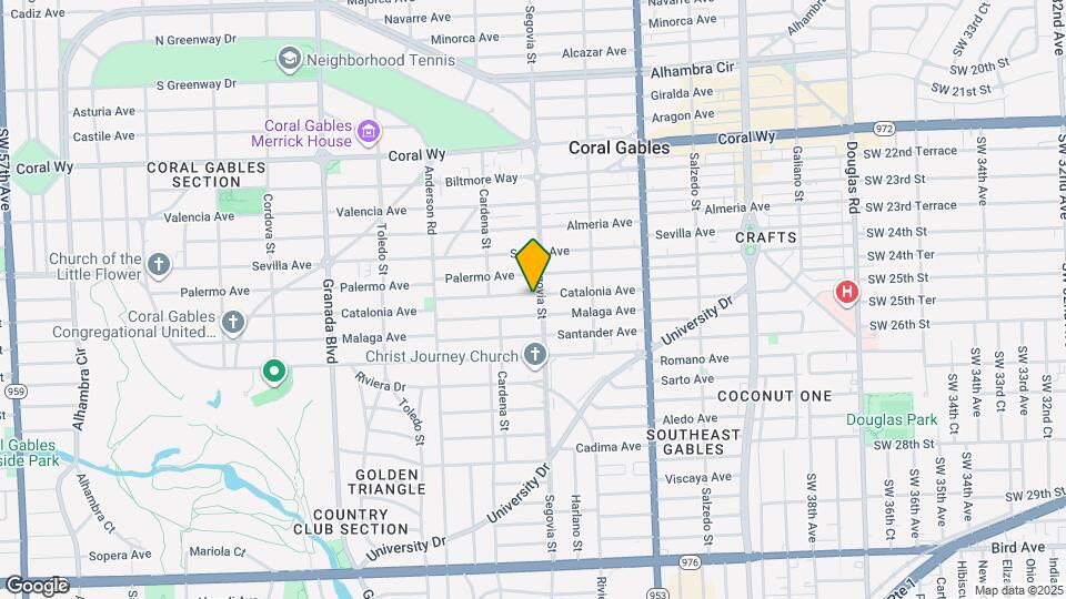 3002 Segovia St Map and Location Details