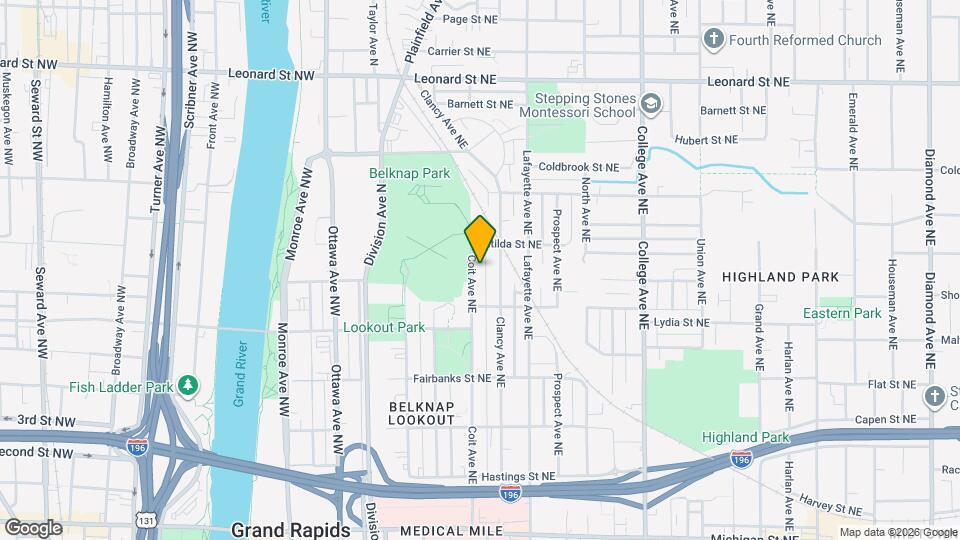 836 Coit Ave NE Map and Location Details