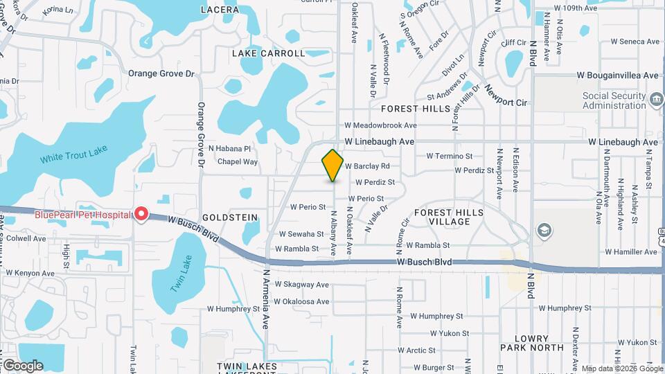 9510 N Albany Ave Mapa y Detalles de la Ubicación