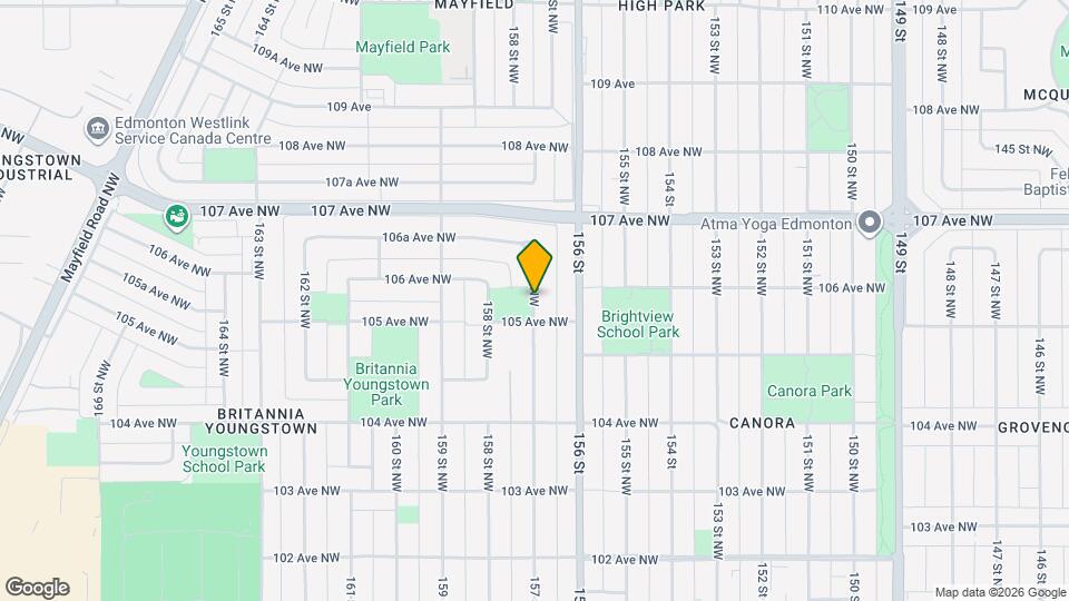 10513-10157 157 St NW Map and Location Details