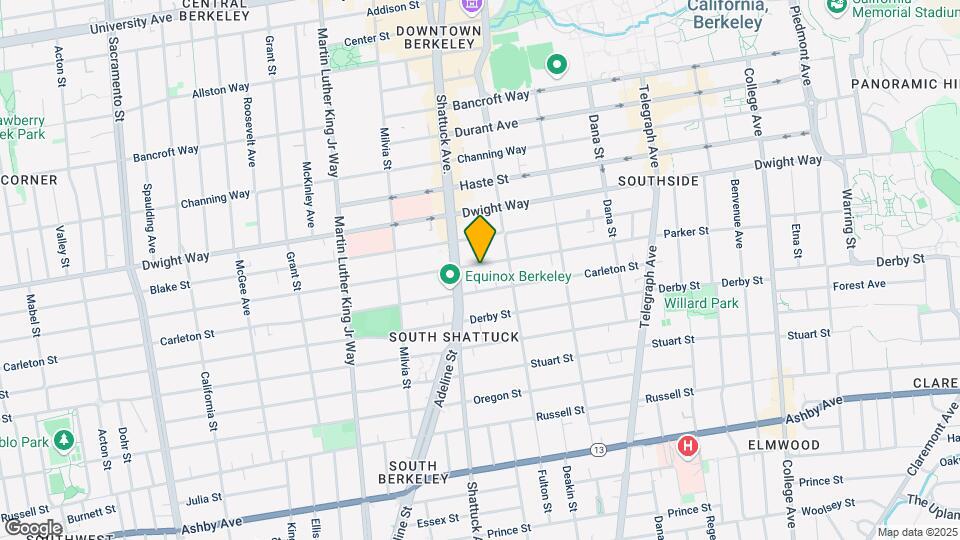 2114 Parker Street Mapa y Detalles de la Ubicación