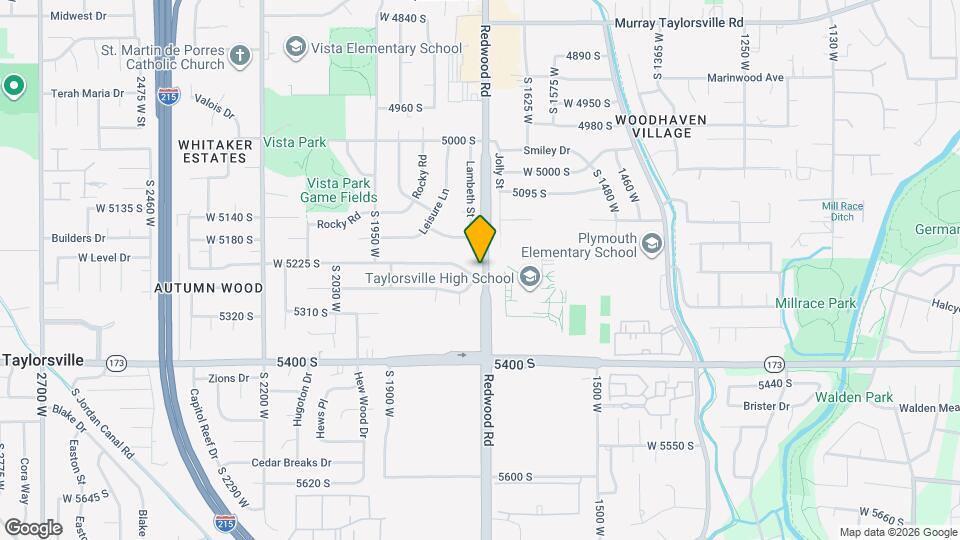 1714 W Chateau Ave Map and Location Details